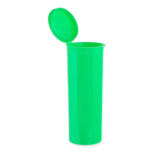 60 Dram Pop Top Vial - 1/2 Oz  - Green - (75 Count)